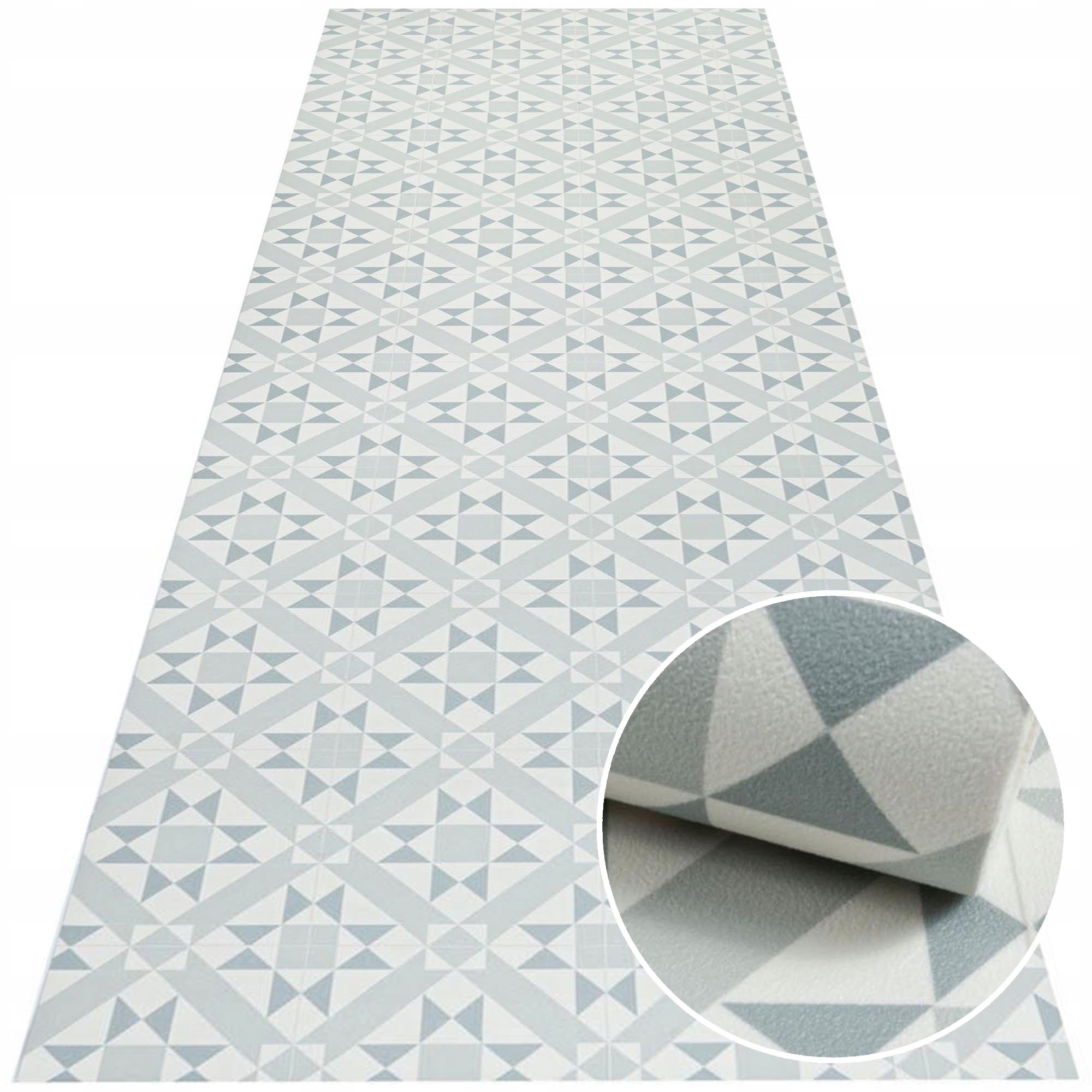 

Winylowy dywan mata Pcv 67x200 cm Gwiazdy Zielona