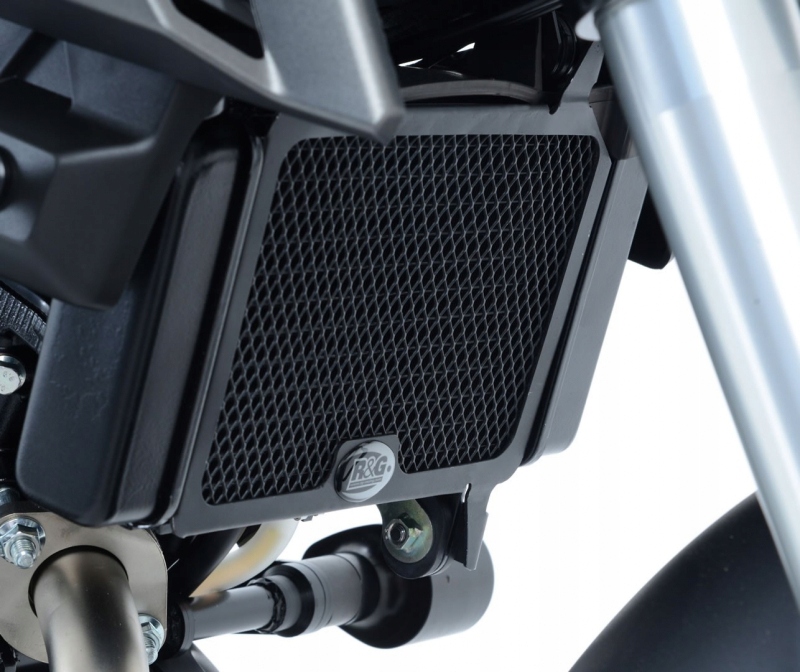 Kryt Chladiča Rg Racing Yamaha MT-125 14- 19 (iný Abs Model) Čierny
