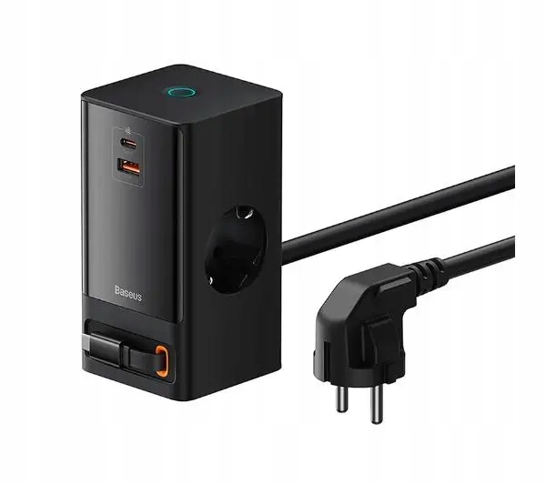 Ładowarka sieciowa biurkowa Baseus PowerCombo 65W Usb Usb-c Ac