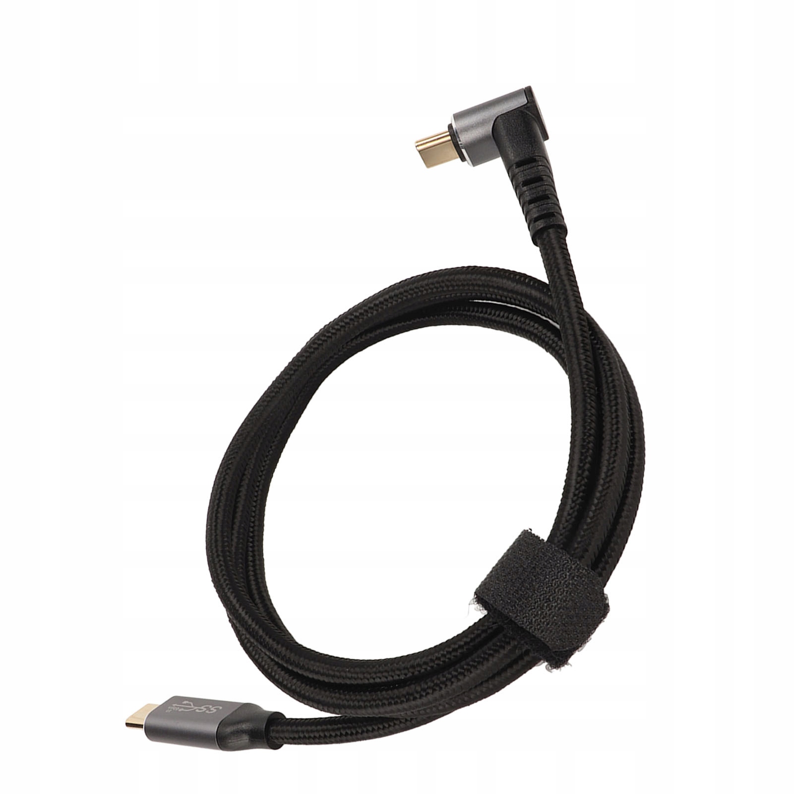 90 stopni USB C Kabel 4K 60 Hz Obsuguje PD100W Typ C 3,2 Gen2 Pena CE