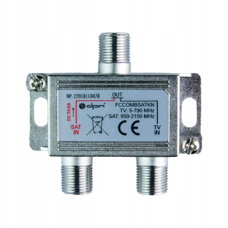 DPM BMFCCOMB активный антенный сплиттер 1