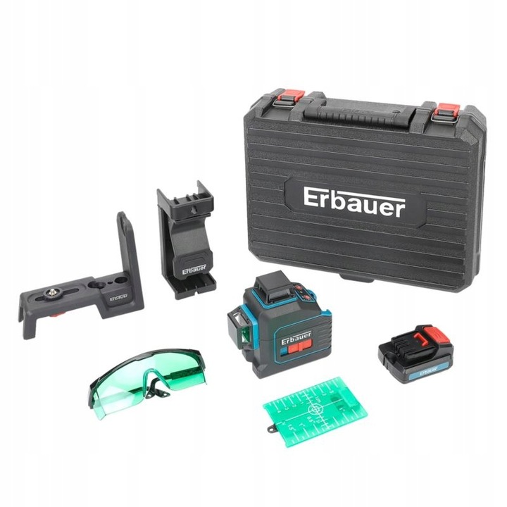 Laser krzyżowy Erbauer 25 m