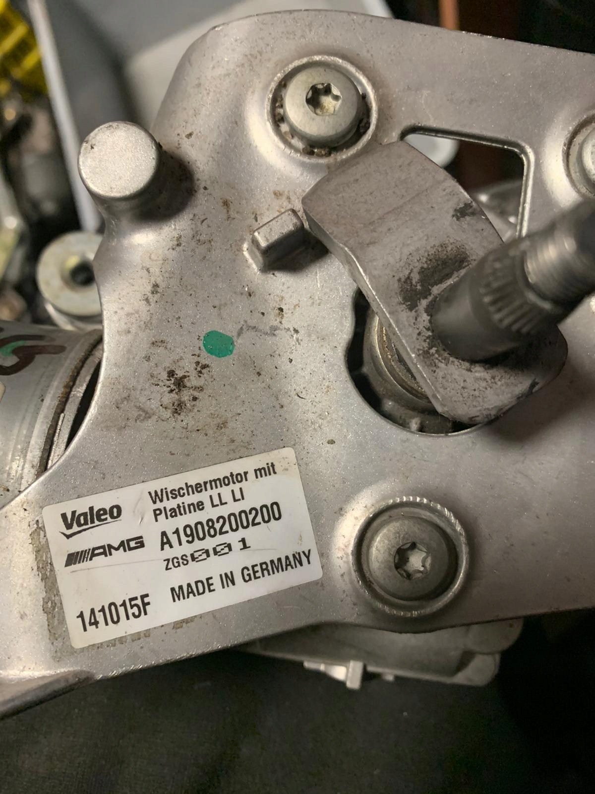 WISCHERGESTÄNGE LINKS MERCEDES W197 W190 1