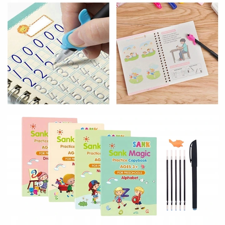 Magiczne Książeczki - Nauka pisania przez zabawę ISBN 713858053684