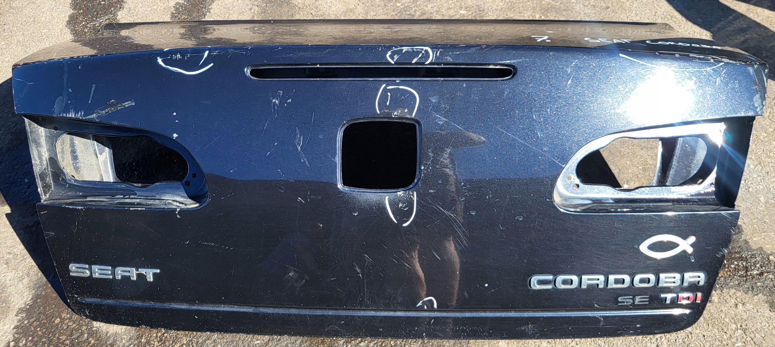 boot doors boot rear part SEAT CORDOBA II 2 6L OE