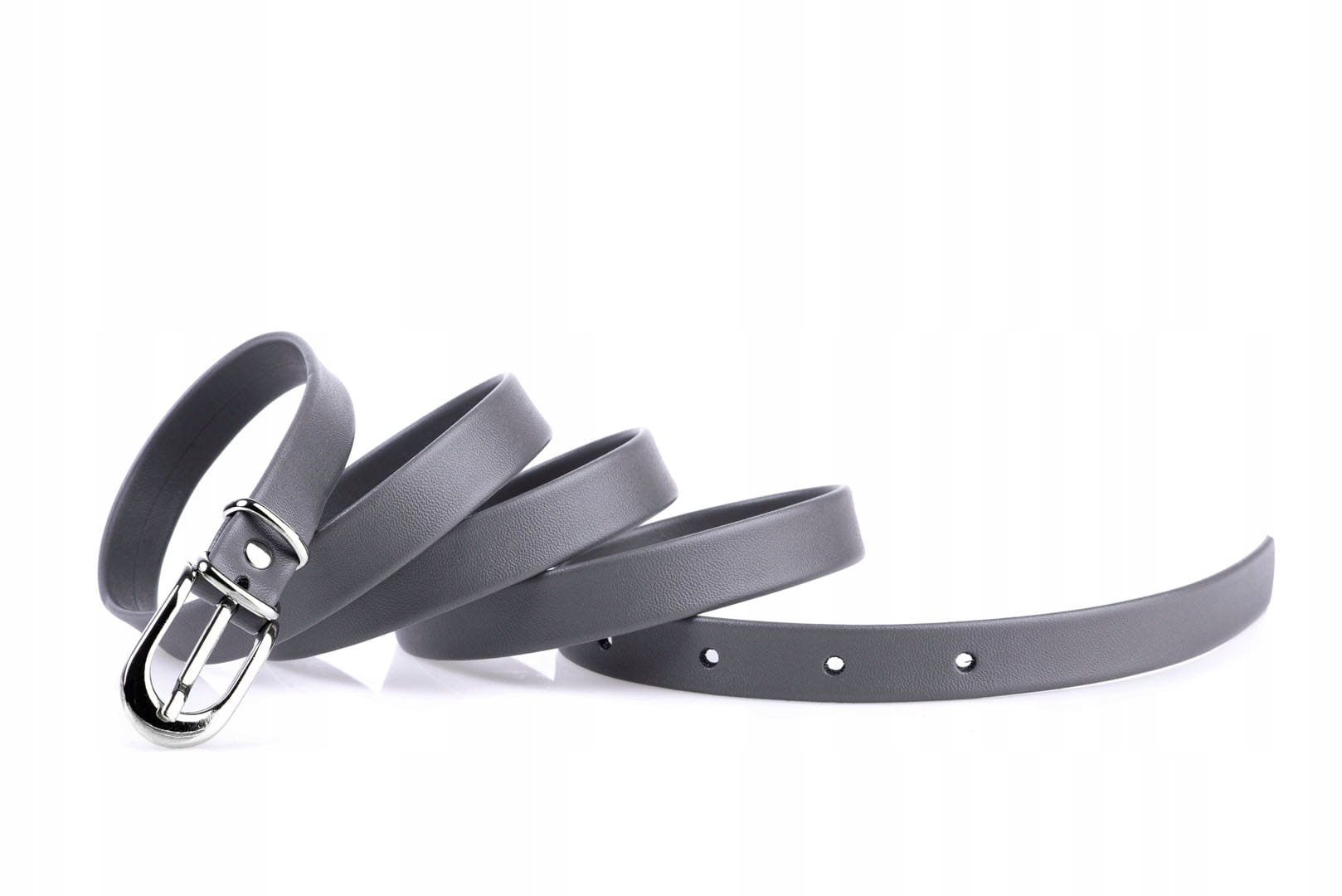 

Pasek damski klasyczny antracyt mat 1,5 cm