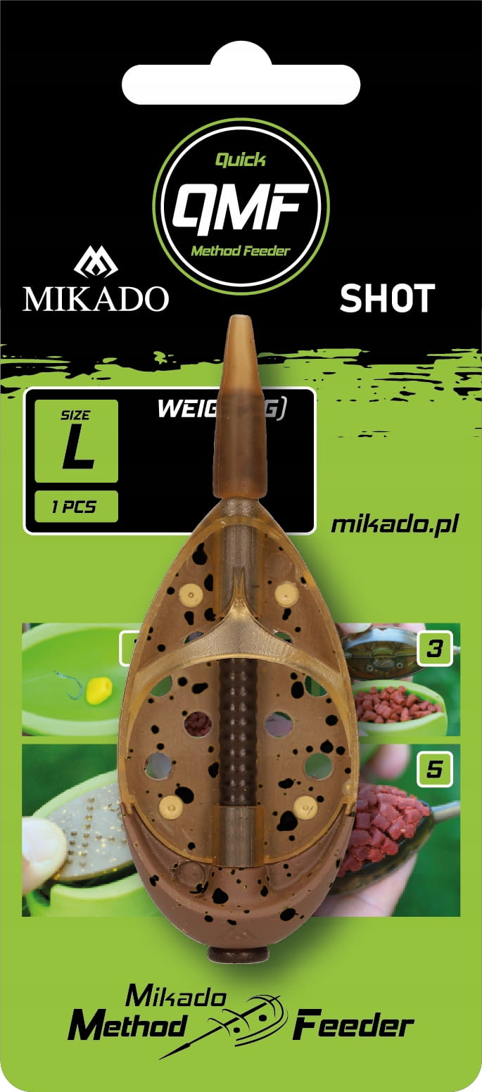 Mikado Koszyk Method Feeder Shot Q.m.f 40g