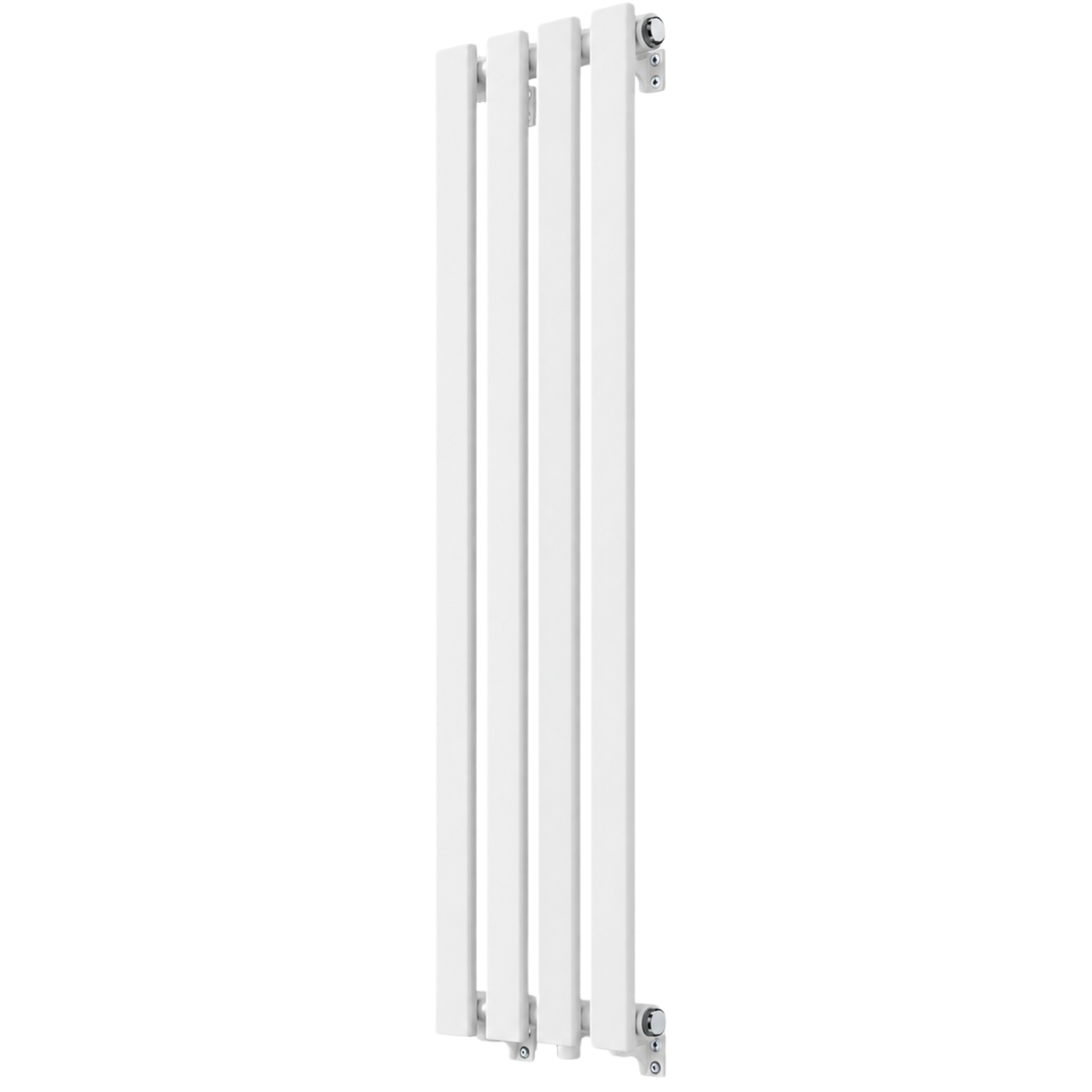 Koupelnový Radiátor 110 X 30 CM Vertikální Radiátor Bílý Fero