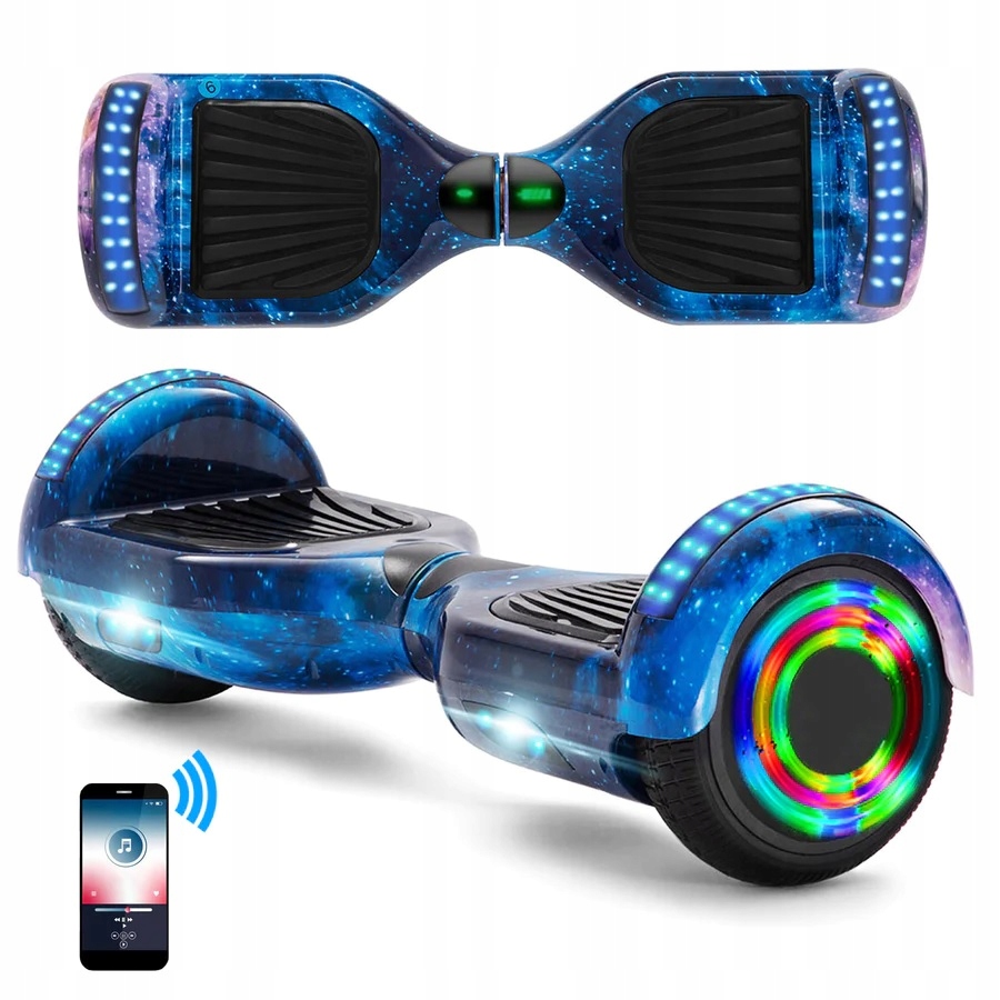 DESKOROLKA ELEKTRYCZNA HOVERBOARD 6,5 CALA DESKA 6,5' 6,5` Typ deskorolki dwukołowa