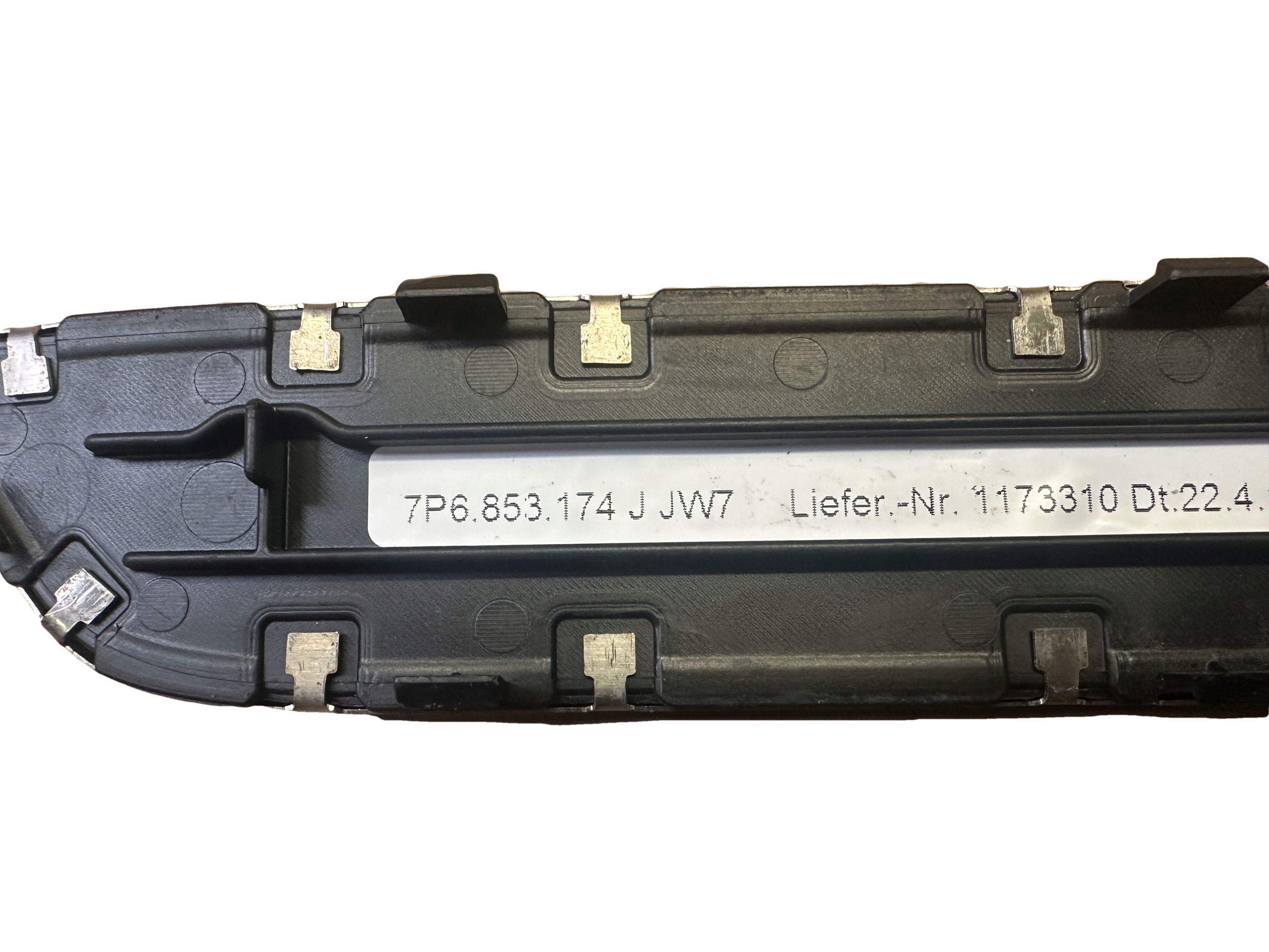 VW TOUAREG 7P moulding threshold right rear part 7P6853174J