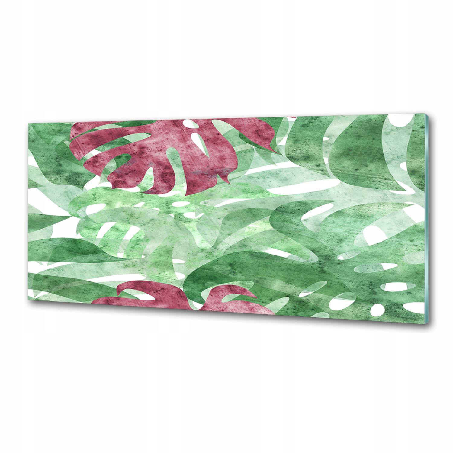 Panel medzi nábytkom v kuchyni Monstera 125x50 Lepidlo