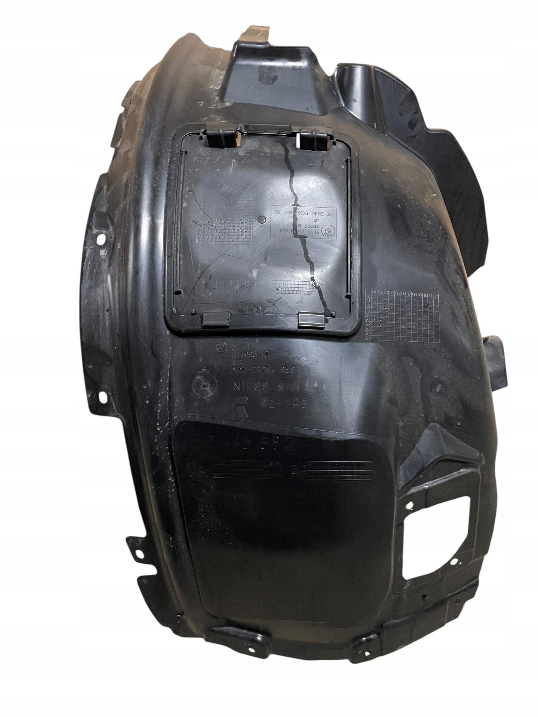 mudguard front right complete m-packet BMW X3 G01 LCI