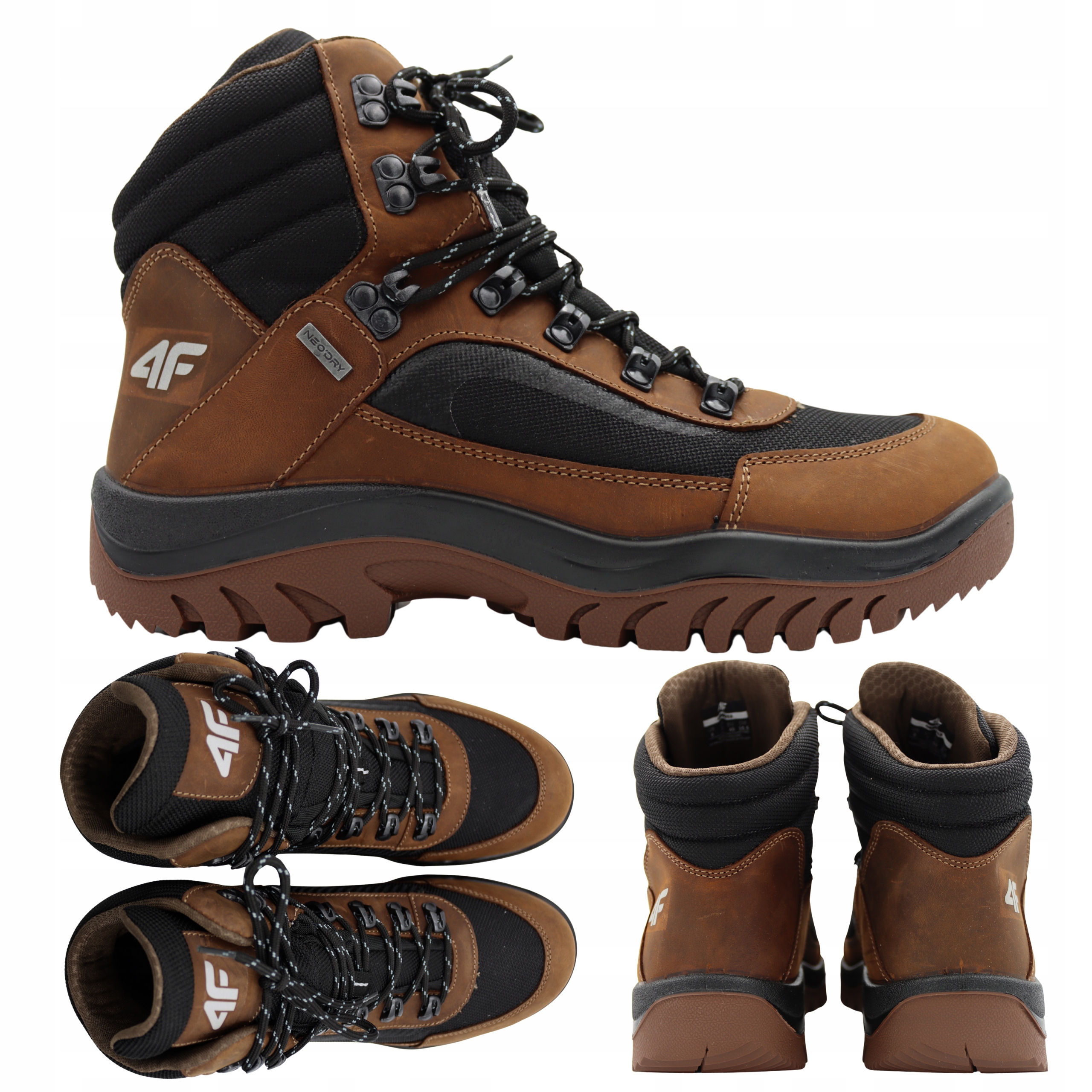 4f Pánské Trekingové Boty Na Podzim/ vel. OBMH253 81S vel. 40 Ponožky Bonus
