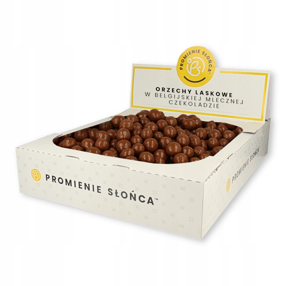 Orzechy laskowe w mlecznej czekoladzie 4000 g 4 kg