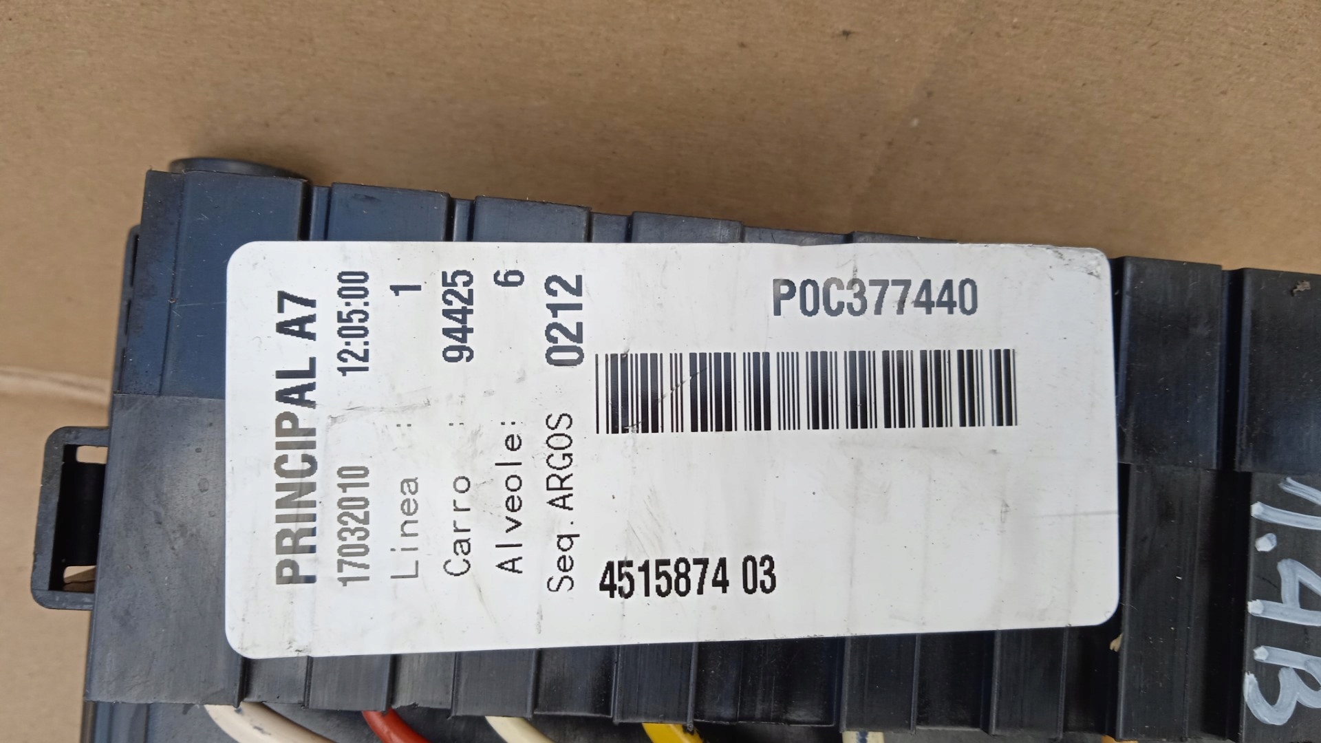 PEUGEOT 207 I MODUŁ BSM R07 9664997780 Numer katalogowy części 1