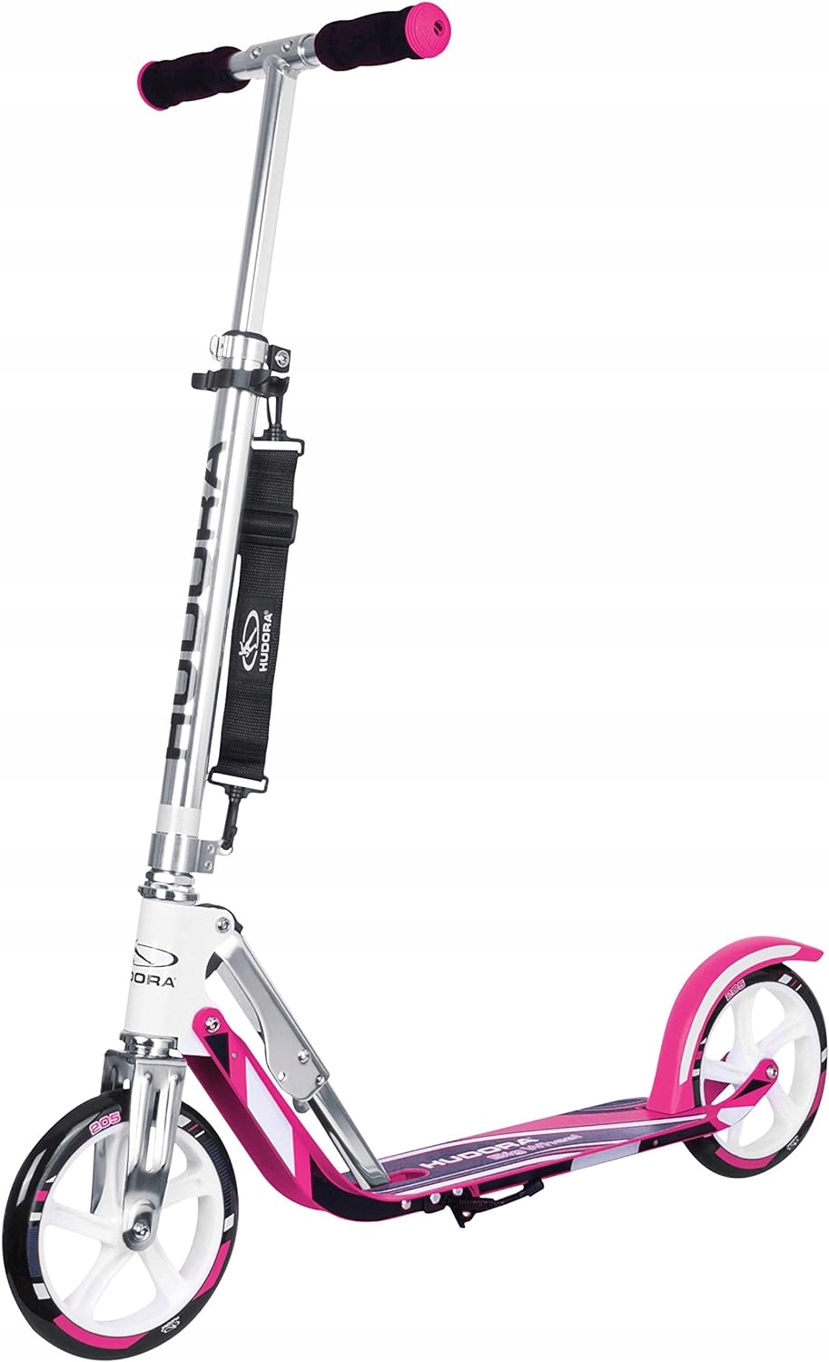 HULAJNOGA DZIECIĘCA DWUKOŁOWA SKŁADANA HUDORA RX-PRO 205 RÓŻOWA