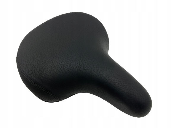 Siodełko rowerowe miejskie, miękkie 255 x 210 mm