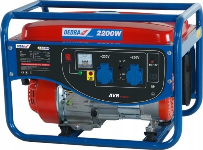 

Dedra Agregat Generator Prądotwórczy 2000W 3,4kW