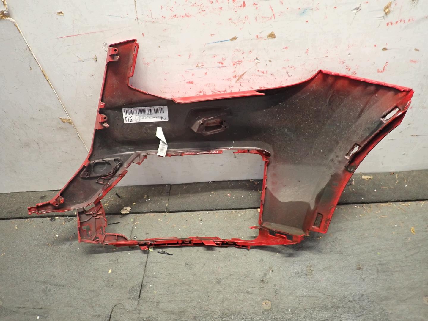 bumper front corner right AUDI Q2 2016- S-LINE 81A807438A