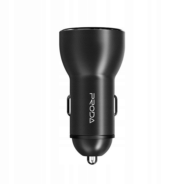 

Ładowarka samochodowa LCD | Proda | 2.4A 2x Usb