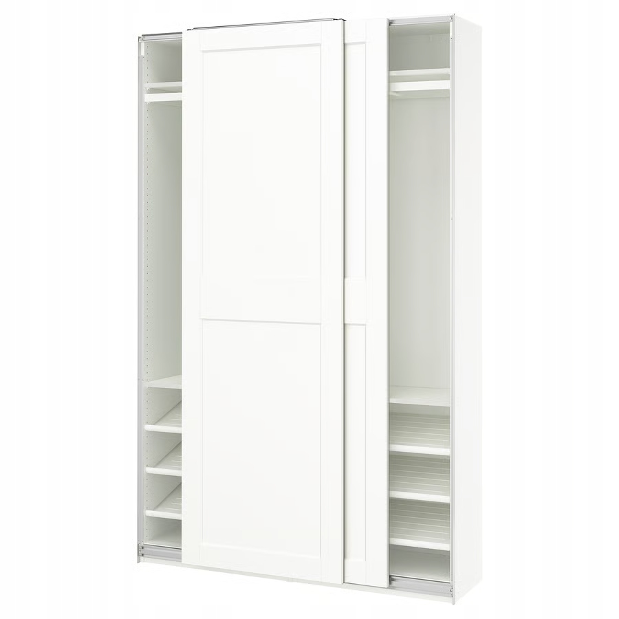 Szafa Ikea Pax Grimo 150 x 236 x 43 cm biały