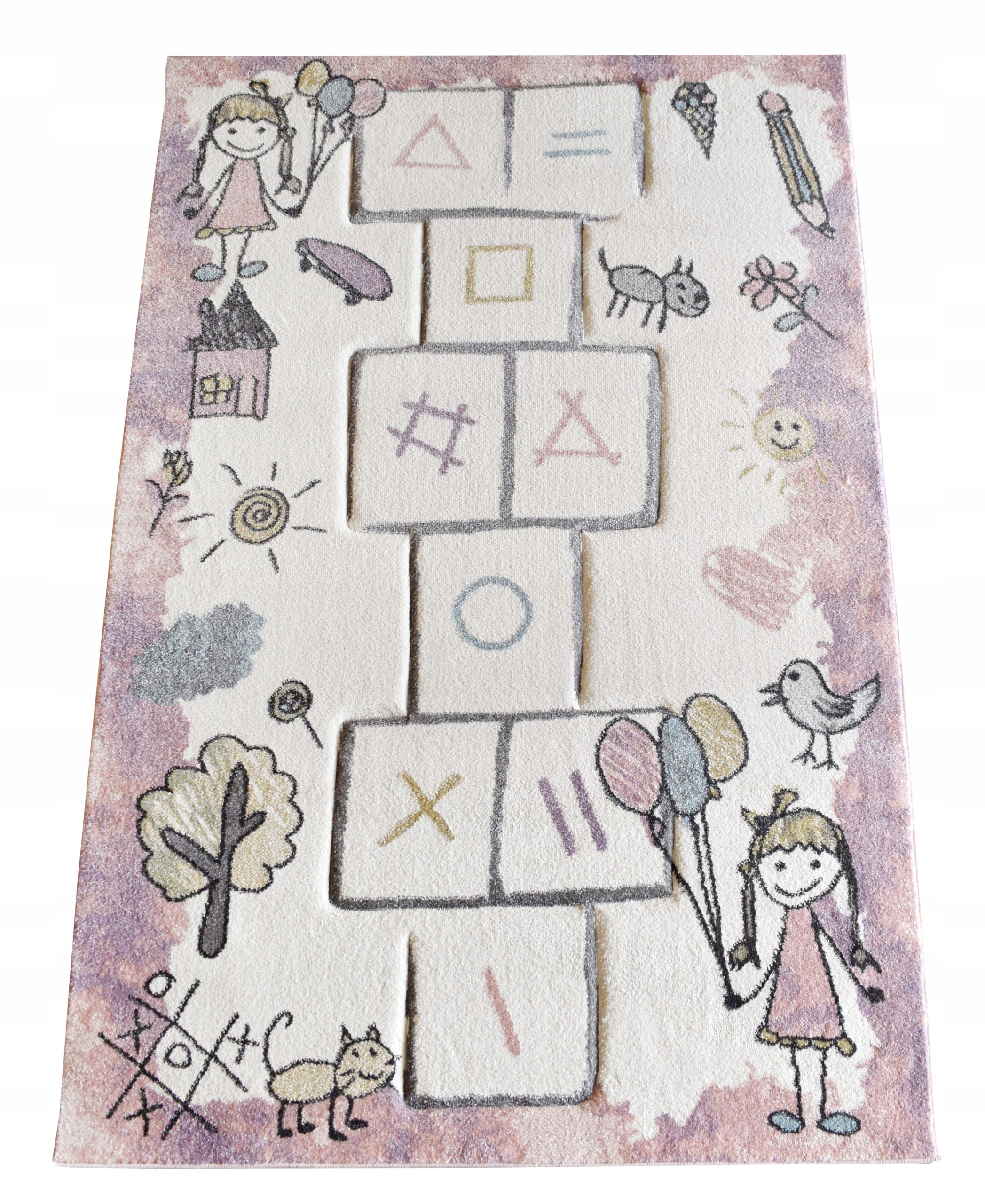 

Dywan dziecięcy Smart Kids 3D 120x180 Klasy
