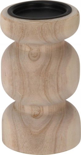ŚWIECZNIK DREWNIANY 20 CM