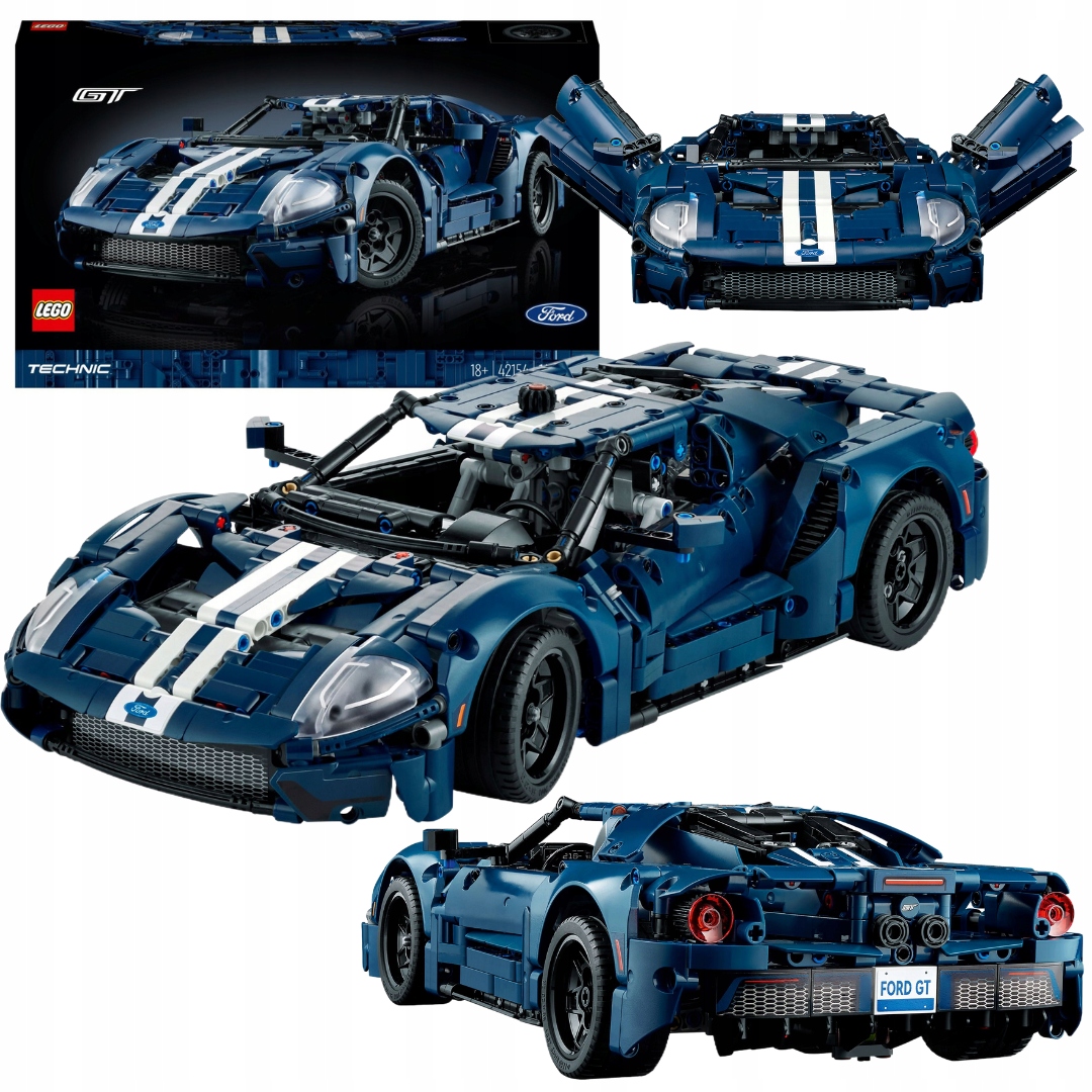 Lego Technic Velké auto Ford Gt Model 1466 El. 42154