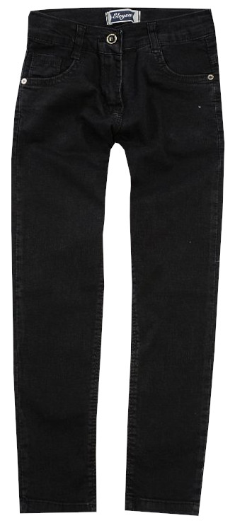 SPODNIE JEANSY WĄSKIE CZARNE GŁADKIE 4/5 J193G Kod producenta TUR0111