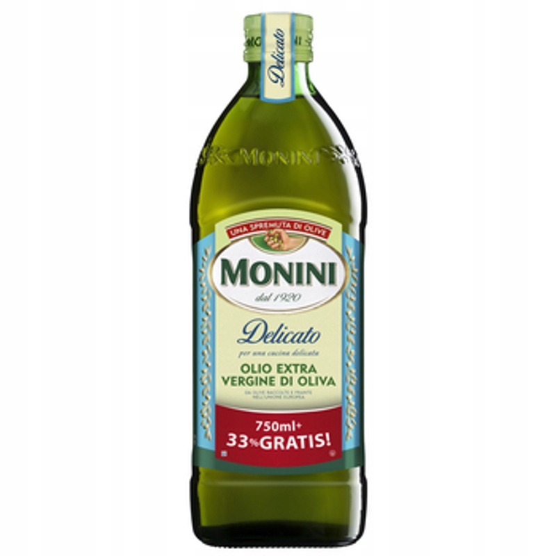 Levně Monini Extra panenský olivový olej Delicato 750 ml 33 %