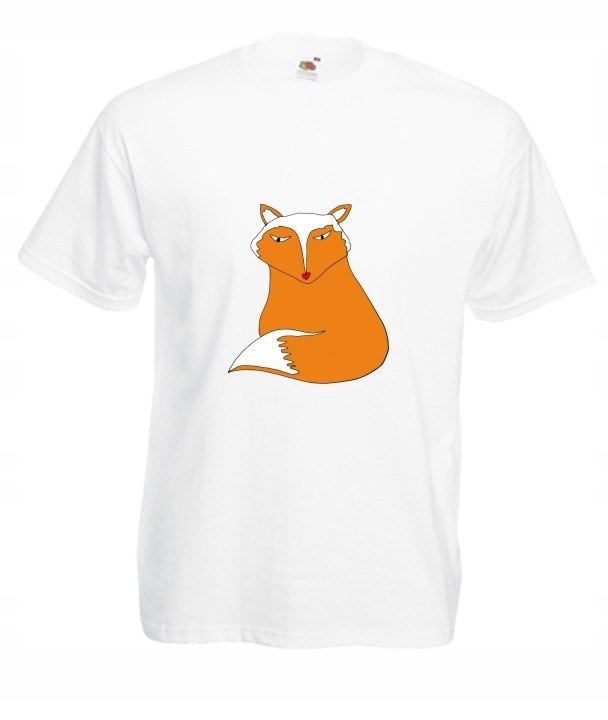 

Wzory Lis śmieszne Fox Foxy rozmiary liseK