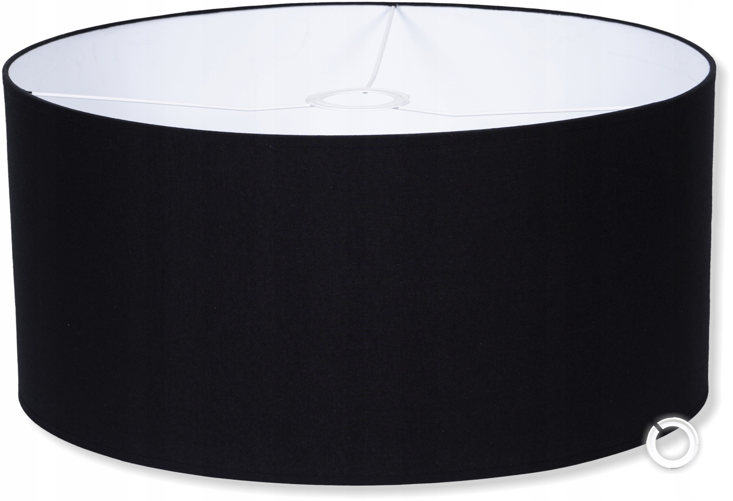 Abażur DUŻY klosz do lamp CZARNY 50 cm PRODUCENT