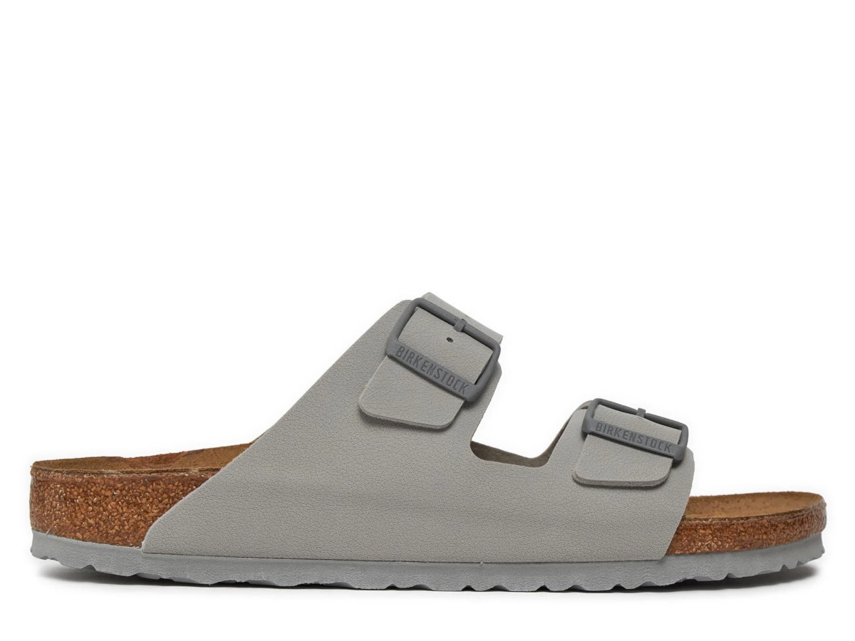 Žabky pantofle Birkenstock 1027696 Arizona Bf Narrow Šedé 36