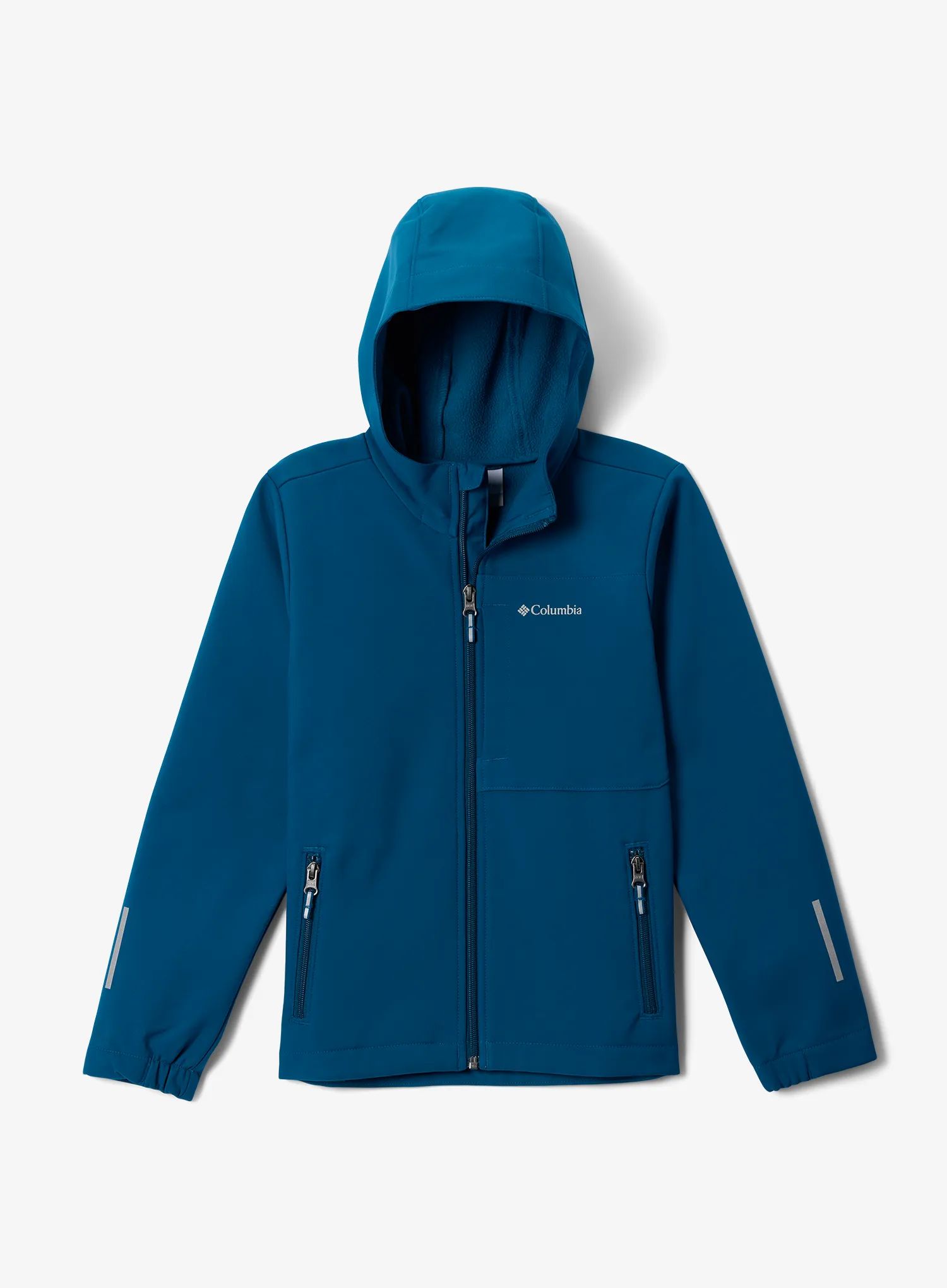 Kurtka chłopięca Columbia Ascender Hooded Softshell phoenix blue Xs