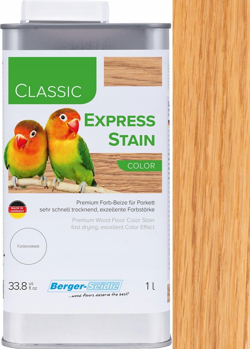 Berger-Seidle Classic ExpressStain Natural 1L rýchla farba na drevo