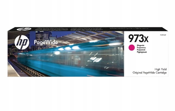 Hp 973X purpurová atramentová kazeta, F6T82AE F6T82AE