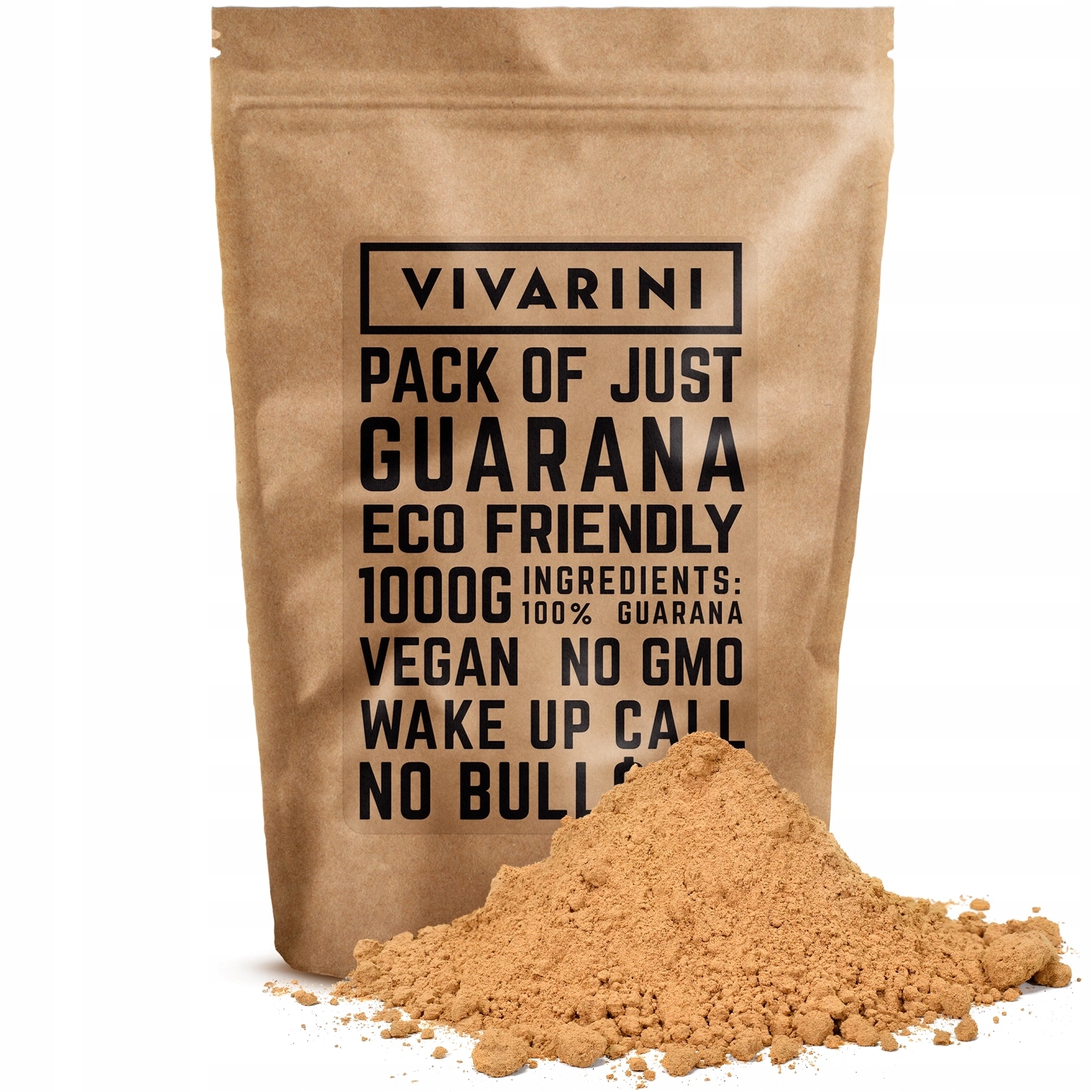 Vivarini – mletá ekologická guarana 1 kg