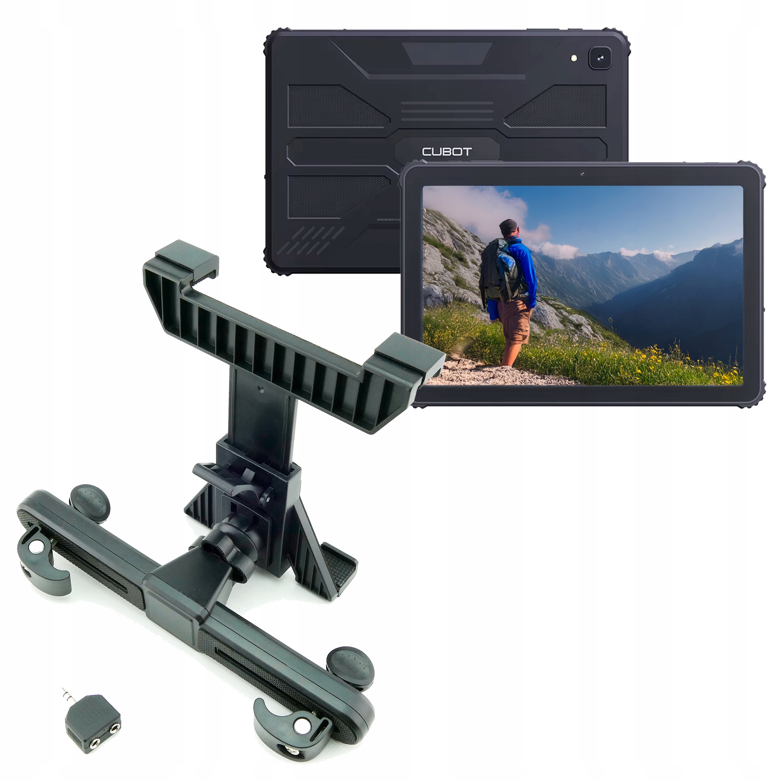 Uchwyt samochodowy mocowanie auta na zagłówek do tabletu Cubot KingKong Tab