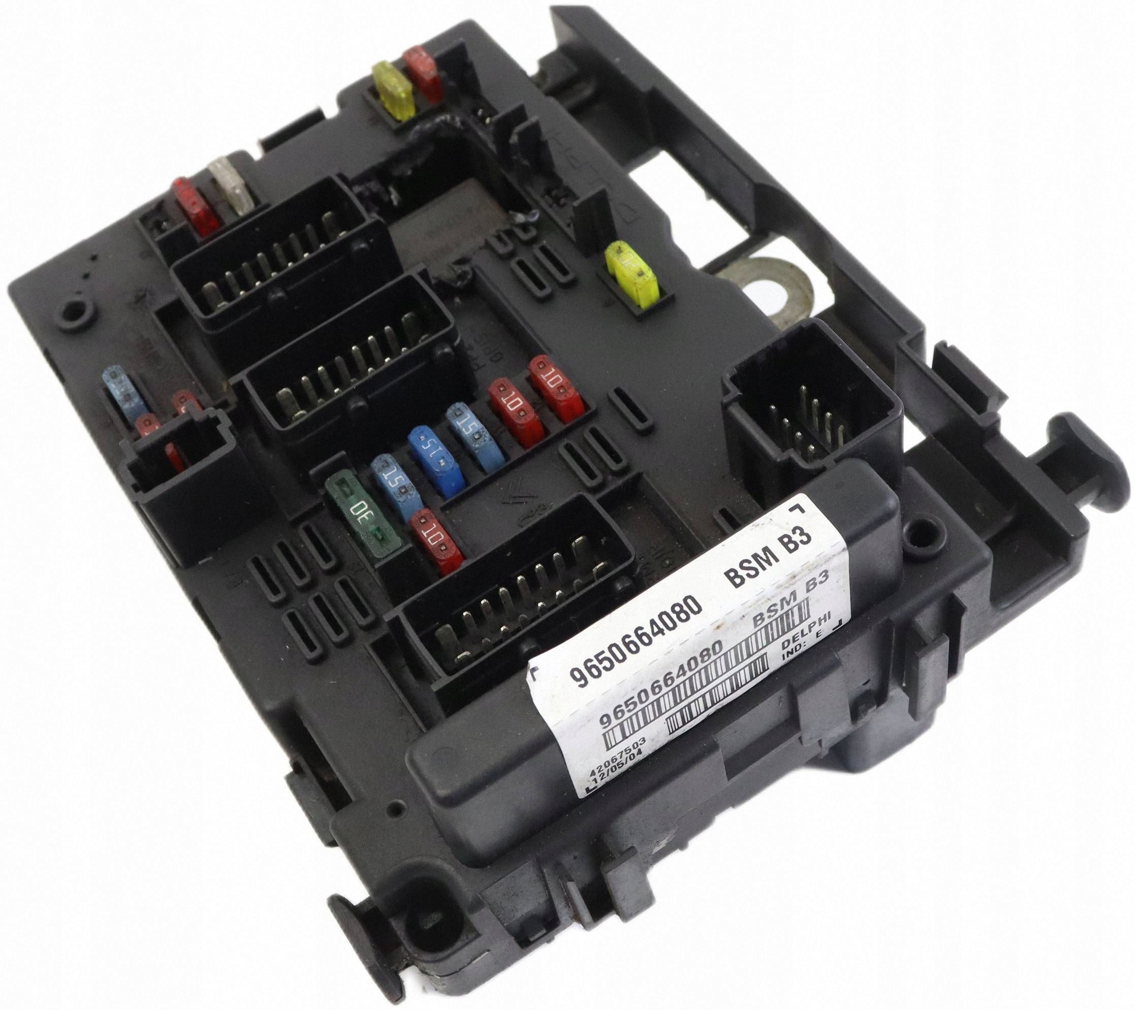 CITROEN PEUGEOT modul Kasten Bedienteil BSM 9650664080