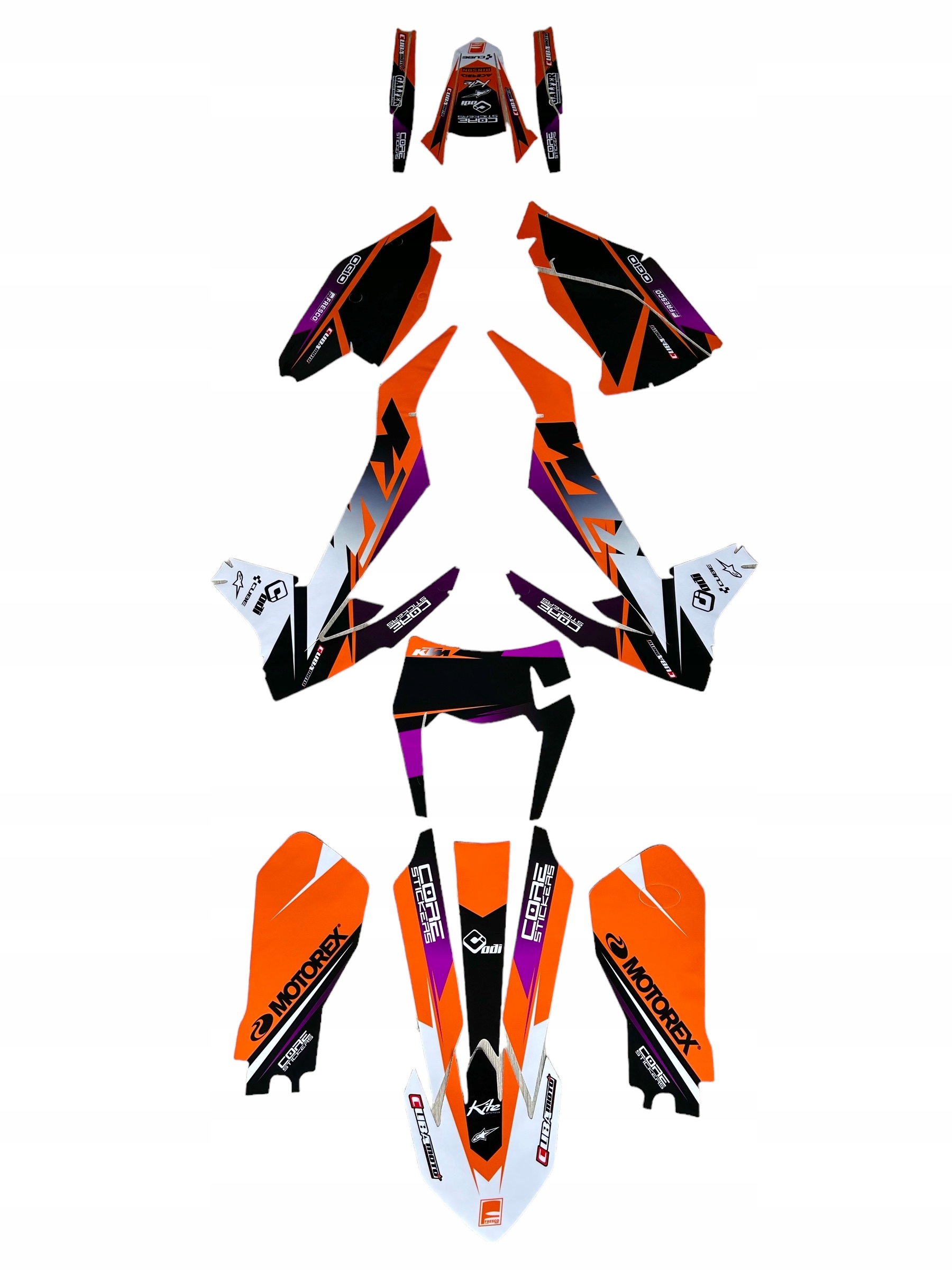 Ktm Exc Exc-f Xc-w 17-19 dyha z Talianska Core Cubamoto
