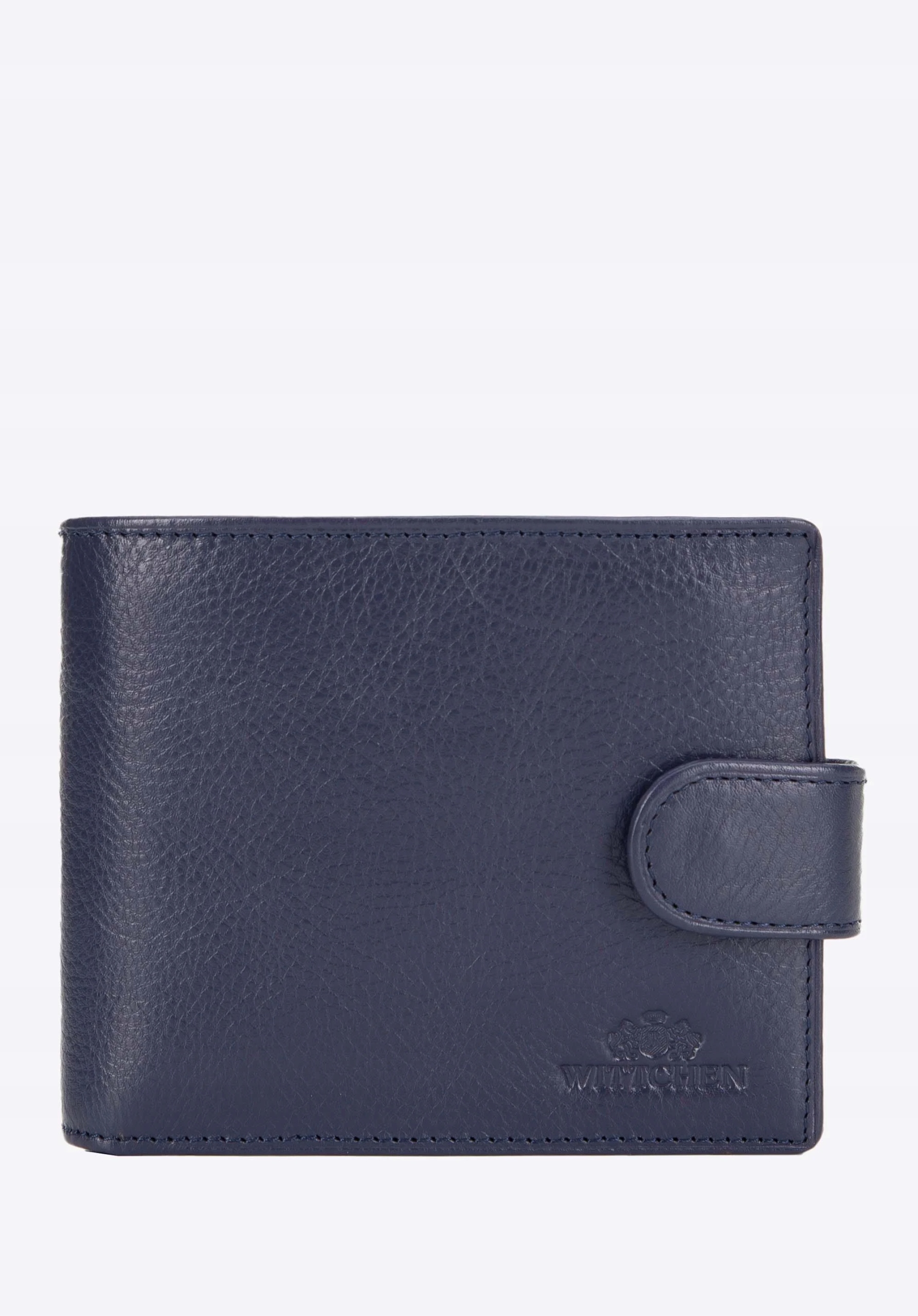 Pánská kožená peněženka tmavě modrá s Rfid Wittchen 21-1-120-NL elegantní