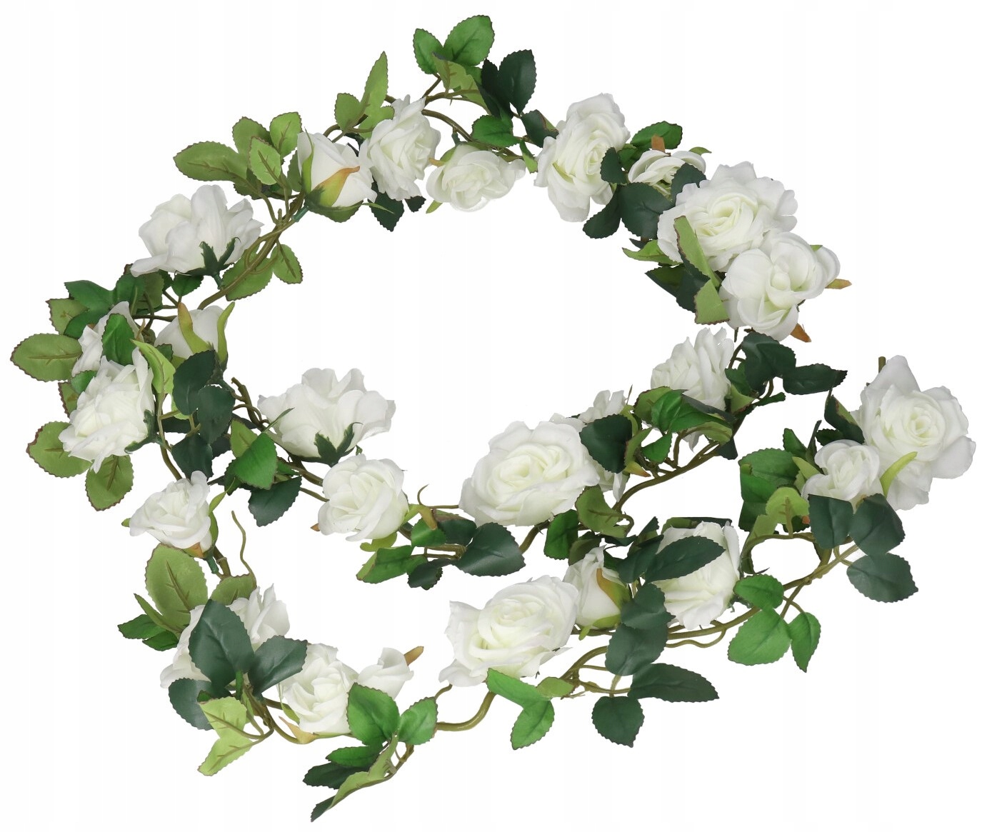 RÓŻA RÓŻE GIRLANDA RÓŻ 170CM SZTUCZNE KWIATY