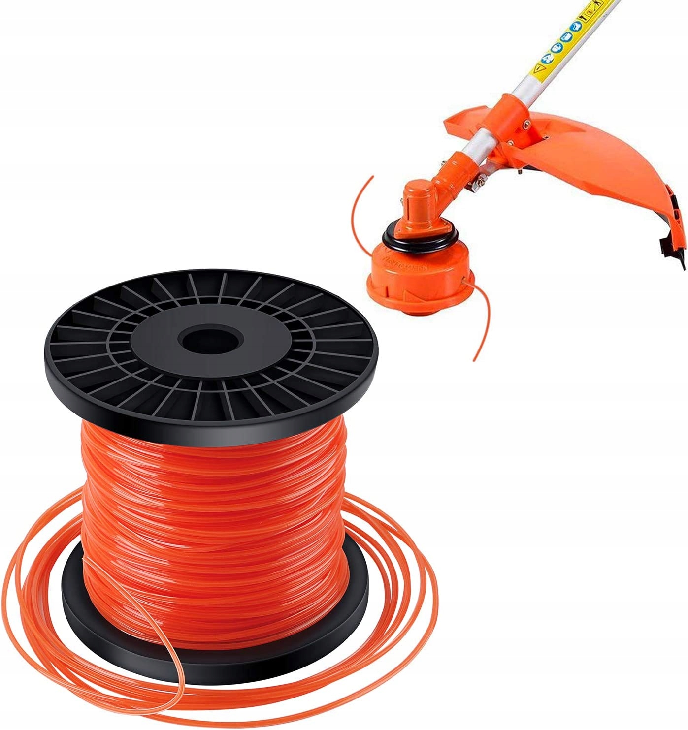 ŻYŁKA TNĄCA DO GŁOWIC PODKASZARKI KOSY 3.0 x 100m Typ żyłka