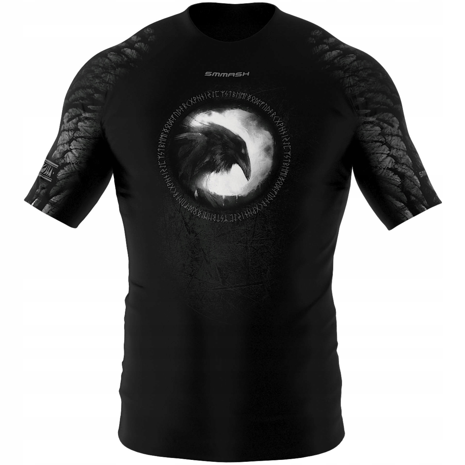 

Rashguard Męski Mma Bjj Smmash Raven