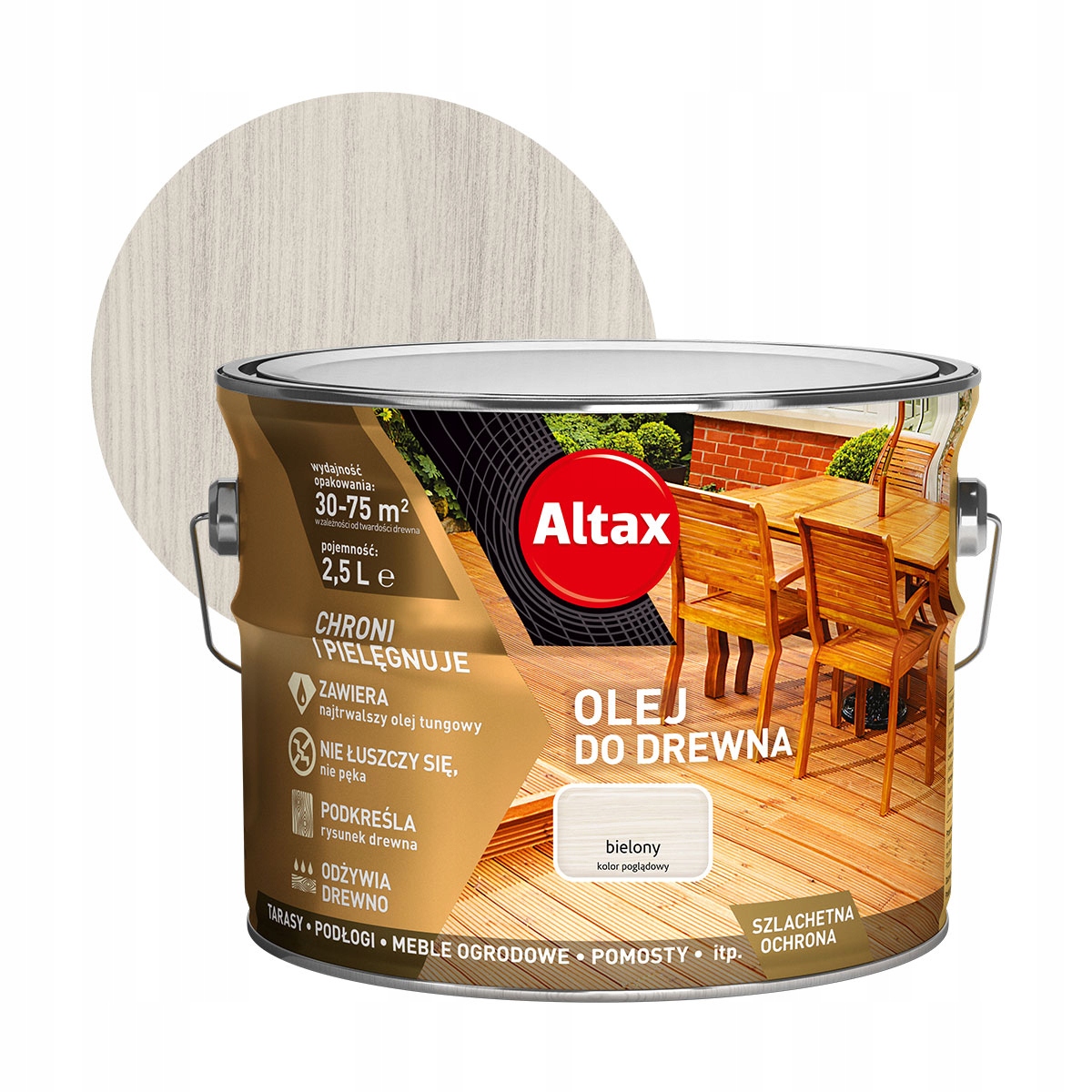 Altax Olej 2,5L Bielony