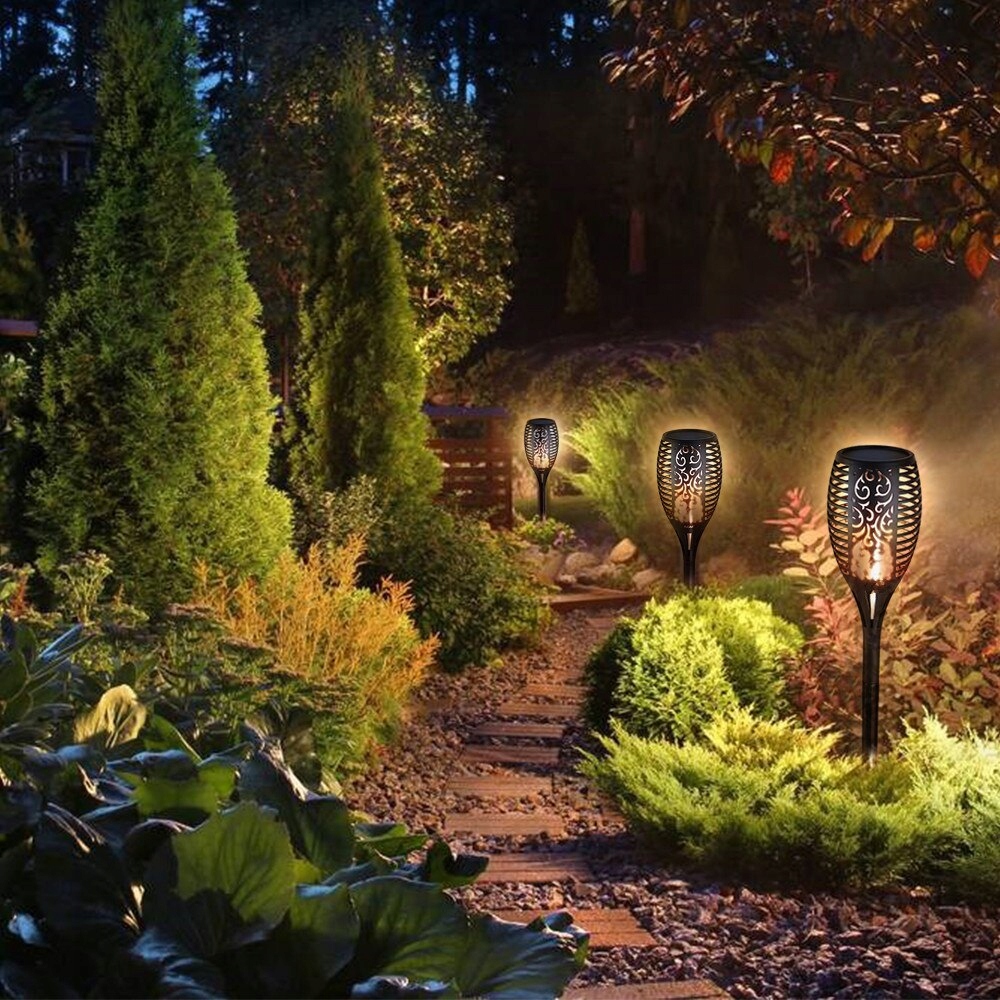 lampa solarna pochodnia DUŻA 78cm  | 5900 — 7