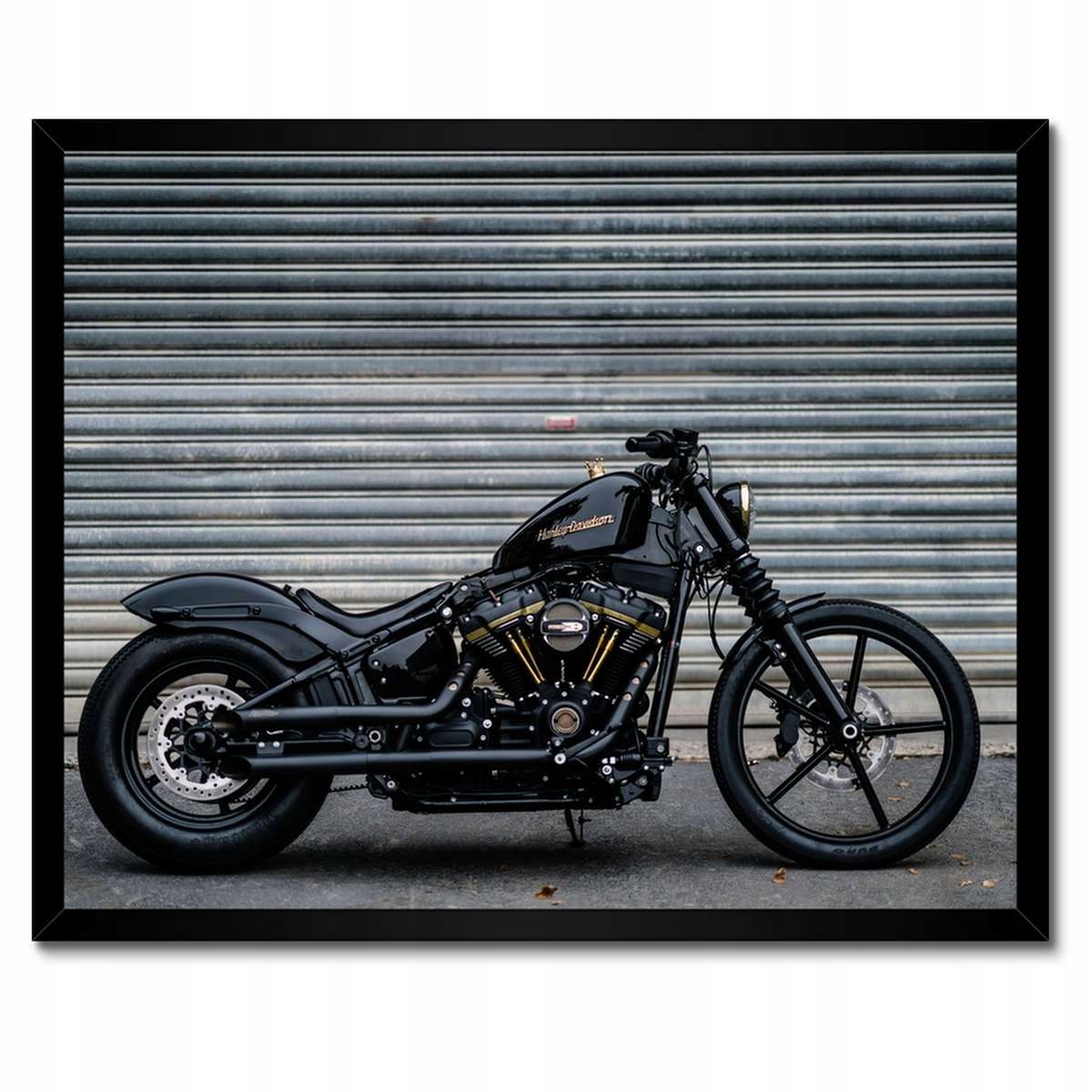 Plakáty v rámu 50x40 Harley Davidson Motocykl