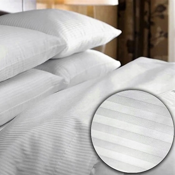 POSZWA HOTEL ADAMASZEK BIAŁA 140x200 PASEK 1CM Długość (cm) 200 cm