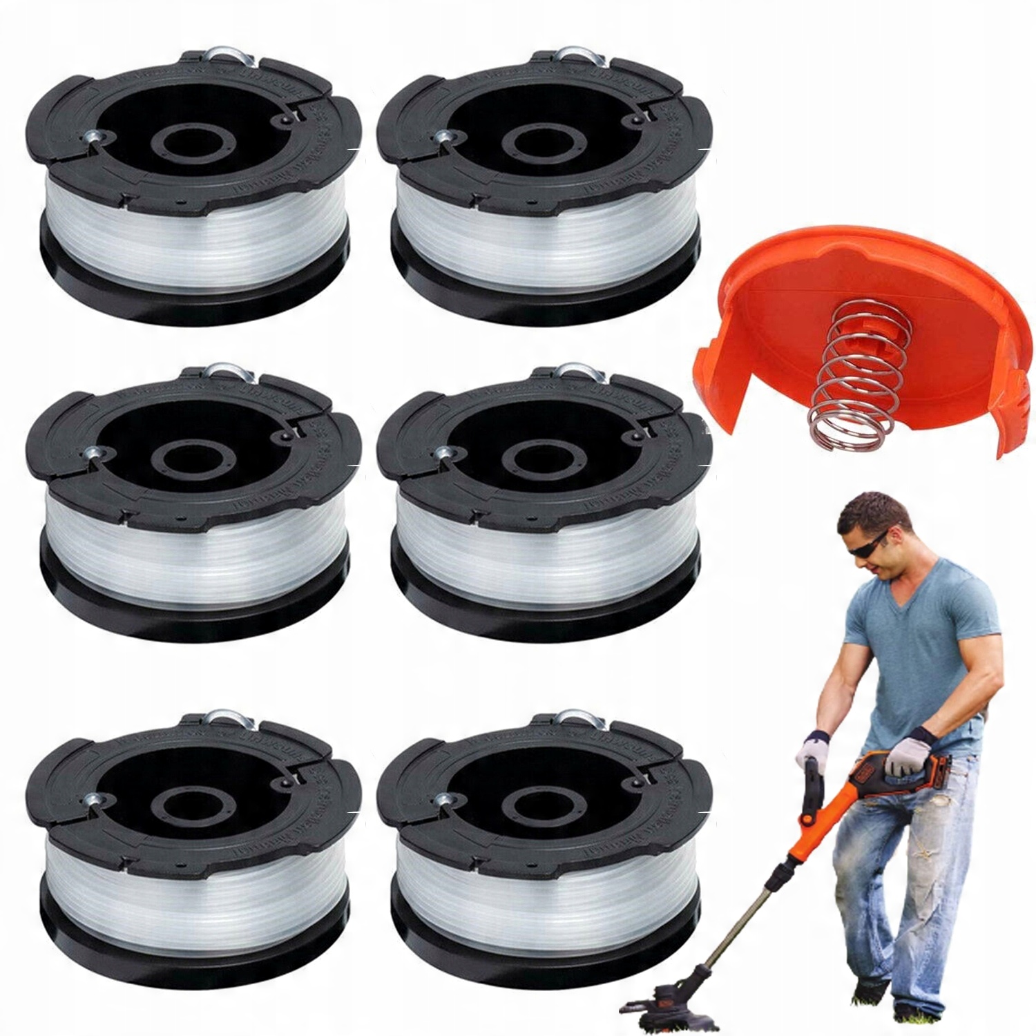 

Żyłka Tnąca Do Podkaszarki Do Black&decker 6SZT