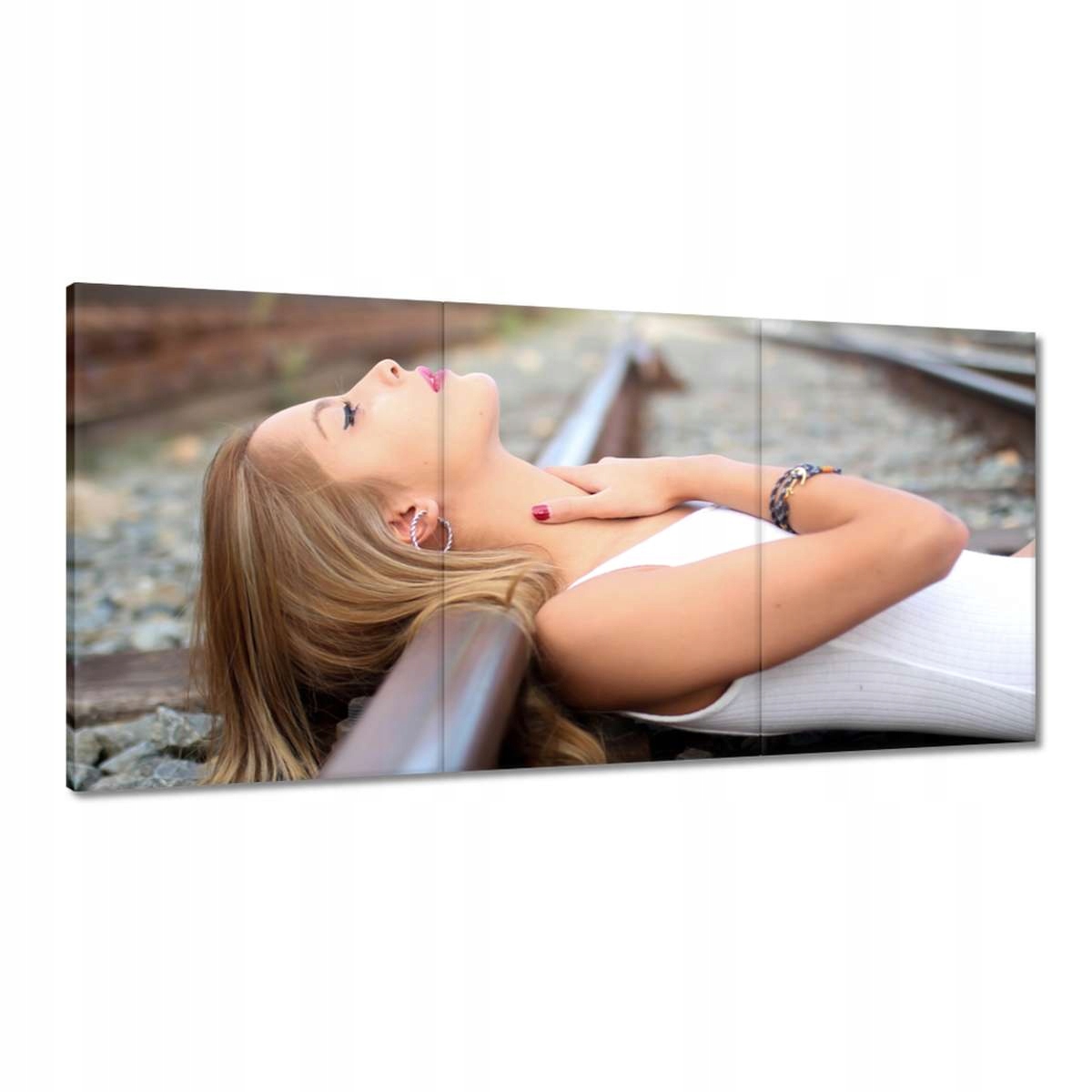 Obrazy 180x90 Železničné vlaky Trať